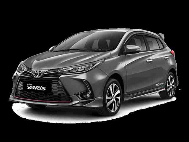 Warna Mobil Toyota New Yaris Bagian Depan