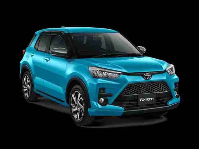 Warna Mobil Toyota Raize Bagian Depan