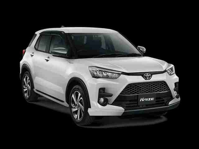 Warna Mobil Toyota Raize Bagian Depan