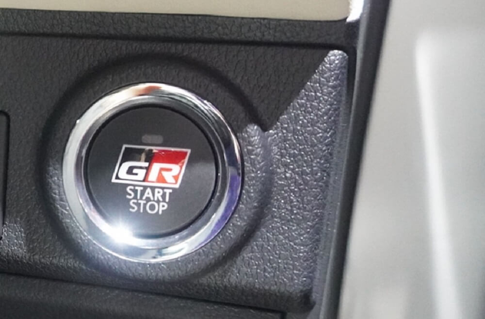 start stop engine gr sport