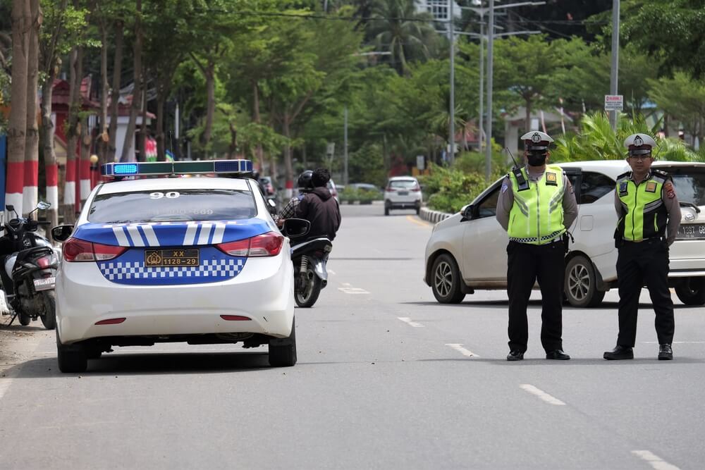 libur lebaran lalu lintas polisi