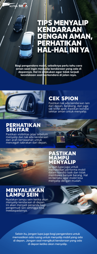 Tips Menyalip Kendaraan Dengan Aman, Perhatikan Hal-hal Ini Ya