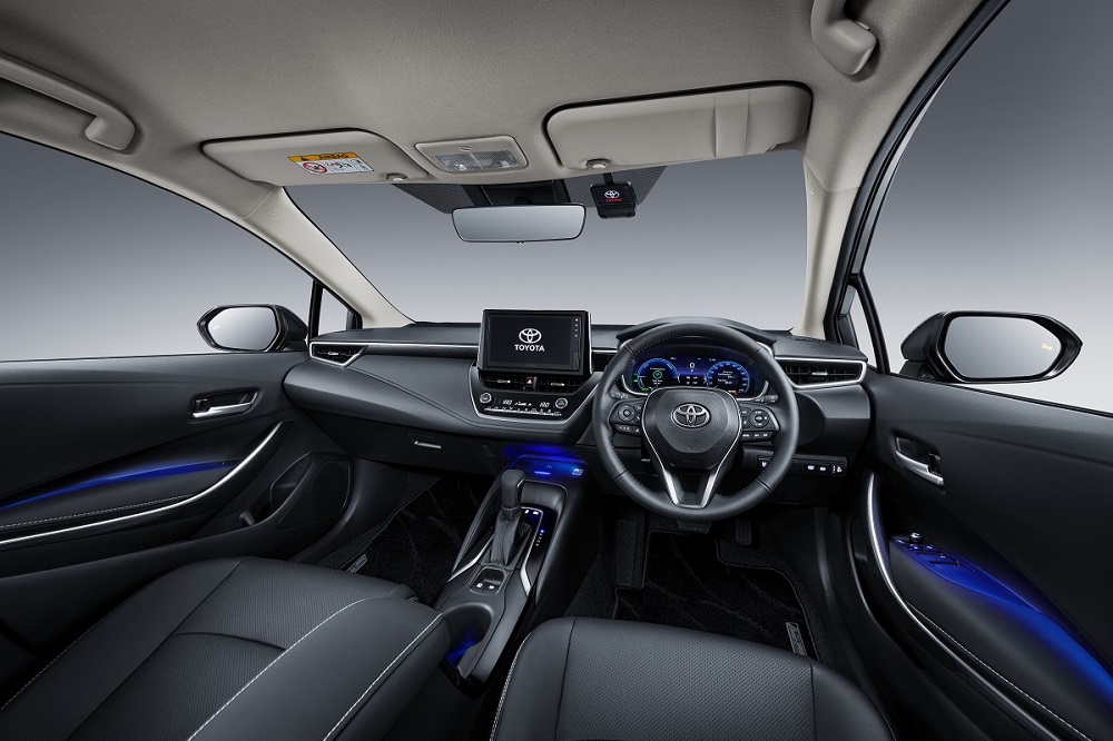 interior new corolla altis