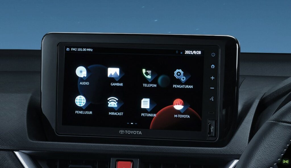 Fitur Audio pada Mobil Toyota Veloz