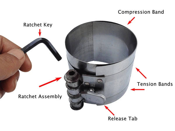 Alat Kompresi Piston (Ring Compressor Tool)